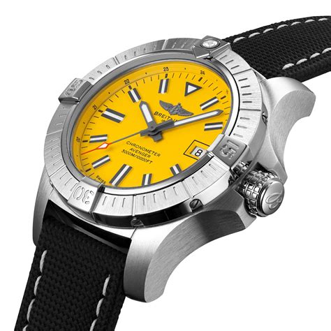 breitling avenger seawolf strap size|Breitling Avenger seawolf review.